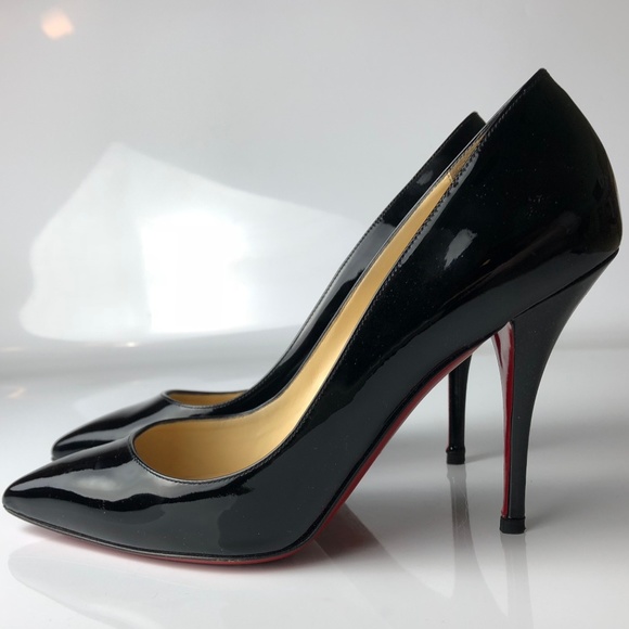 Christian Louboutin Shoes - Christian Louboutin Batignolles 100 Black Pumps 38